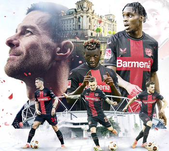 又来整活！勒沃库森官推晒图，改球场划线并在角旗上P阿森纳队徽